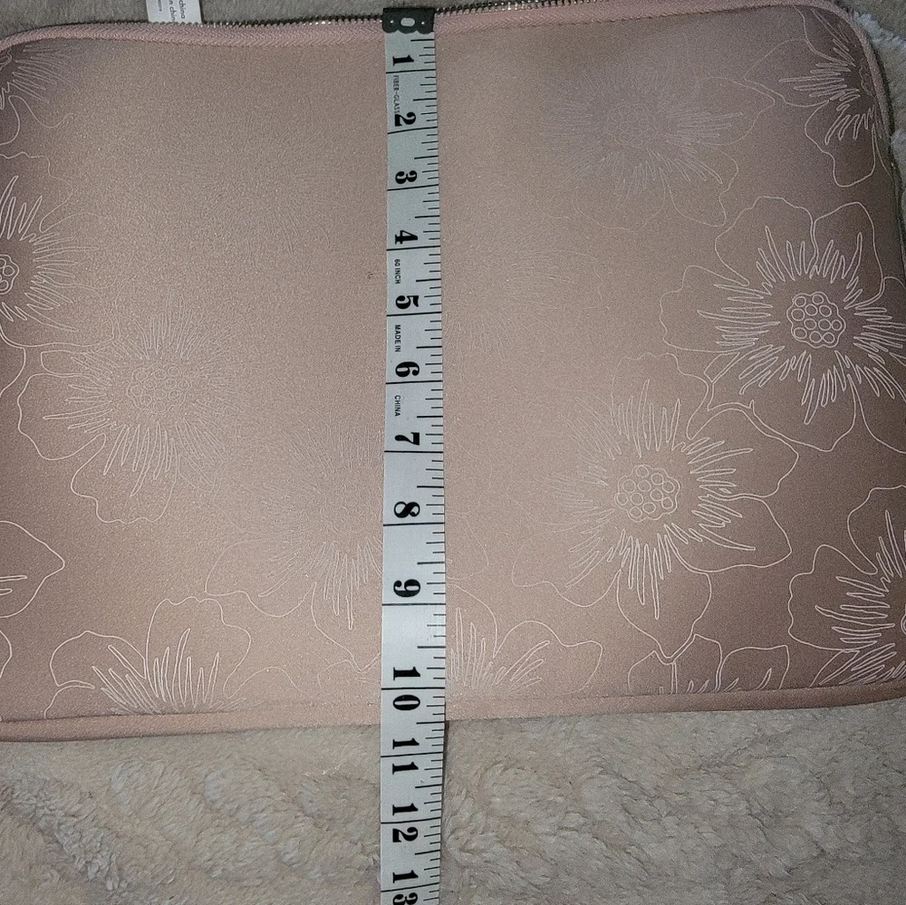 Kate Spade Blush Floral Laptop Sleeve